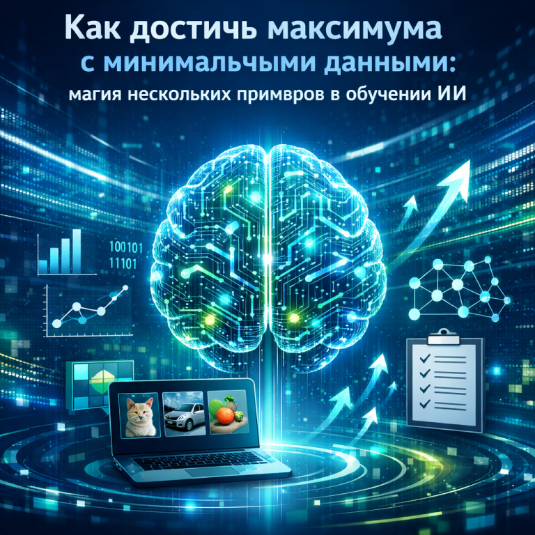 Как достичь максимума с минимальными данными: магия нескольких примеров в обучении ИИ