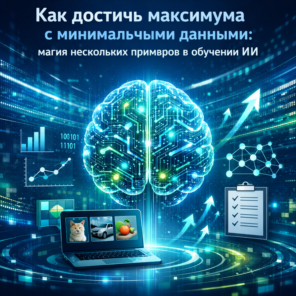 Как достичь максимума с минимальными данными: магия нескольких примеров в обучении ИИ