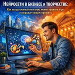 Нейросети в бизнесе и творчестве: как искусственный интеллект меняет правила игры и открывает новые горизонты