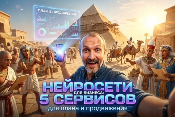 Топ-5 нейросетей для бизнес-планирования и маркетинга