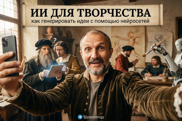 Процесс генерации креативных идей искусственным интеллектом для художников и писателей