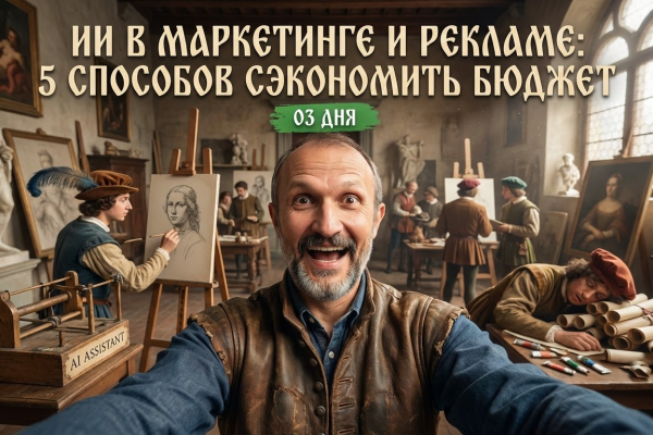 Искусственный интеллект в рекламе помогает экономить бюджет компании