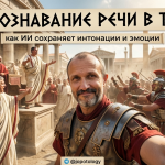 Преобразование речи в текст с сохранением эмоций и интонаций нейросетью