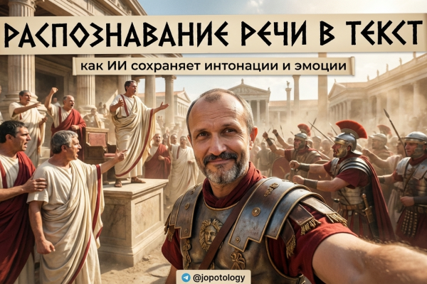 Преобразование речи в текст с сохранением эмоций и интонаций нейросетью