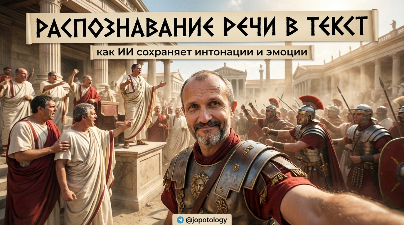 Преобразование речи в текст с сохранением эмоций и интонаций нейросетью