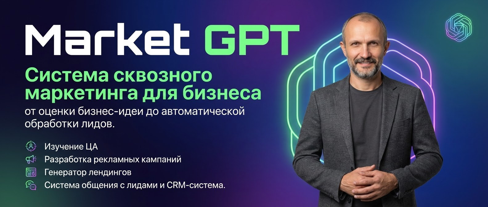 Сквозной умный маркетинг с Market GPT