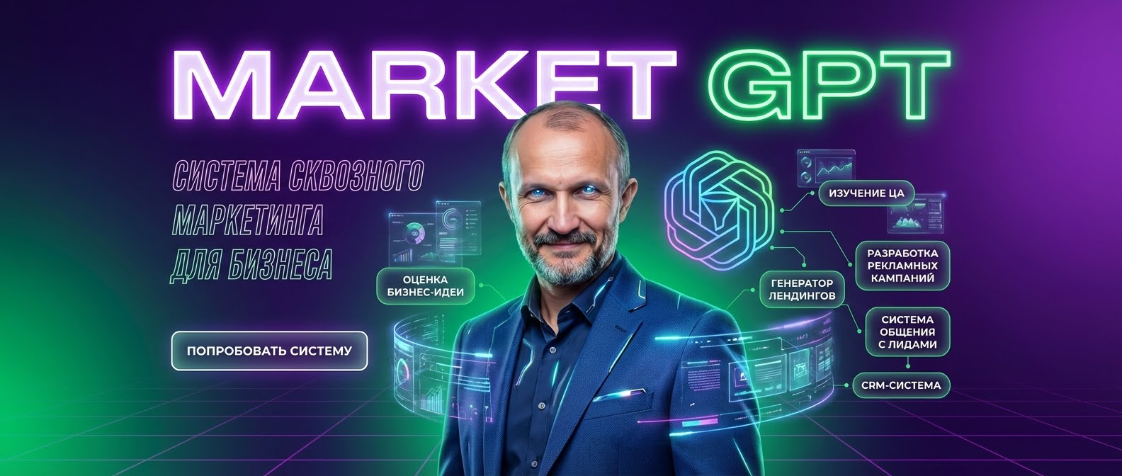 Сквозной умный маркетинг с Market GPT