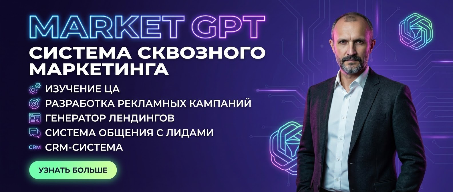 Сквозной умный маркетинг с Market GPT