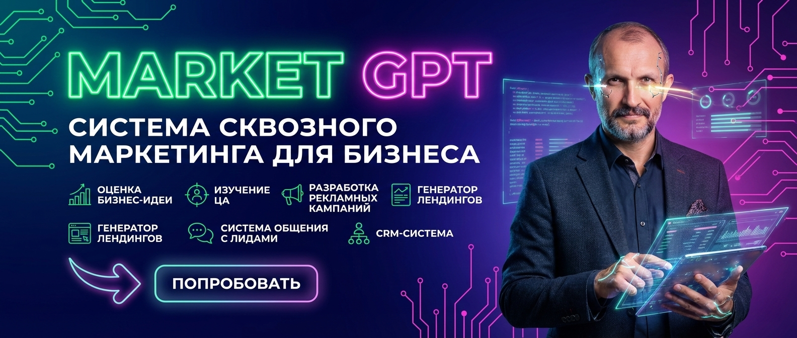 Сквозной умный маркетинг с Market GPT