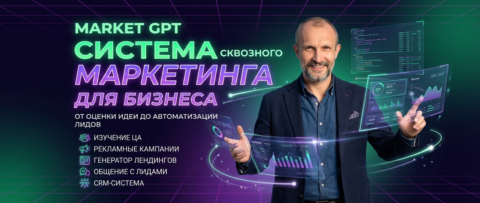 Сквозной умный маркетинг с Market GPT