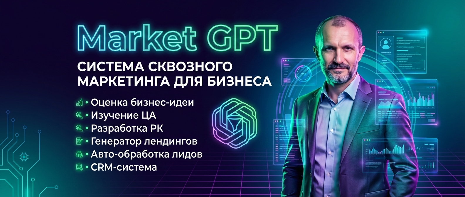 Сквозной умный маркетинг с Market GPT