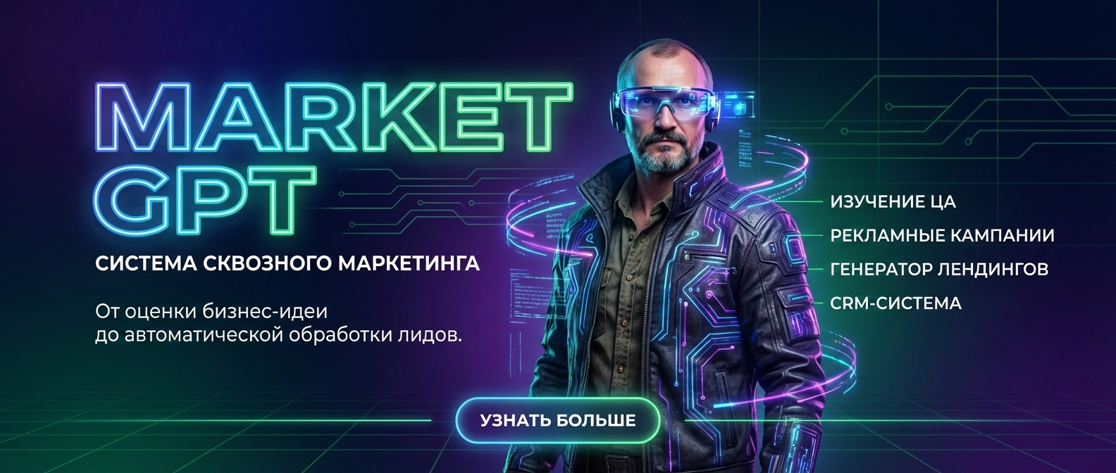 Сквозной умный маркетинг с Market GPT