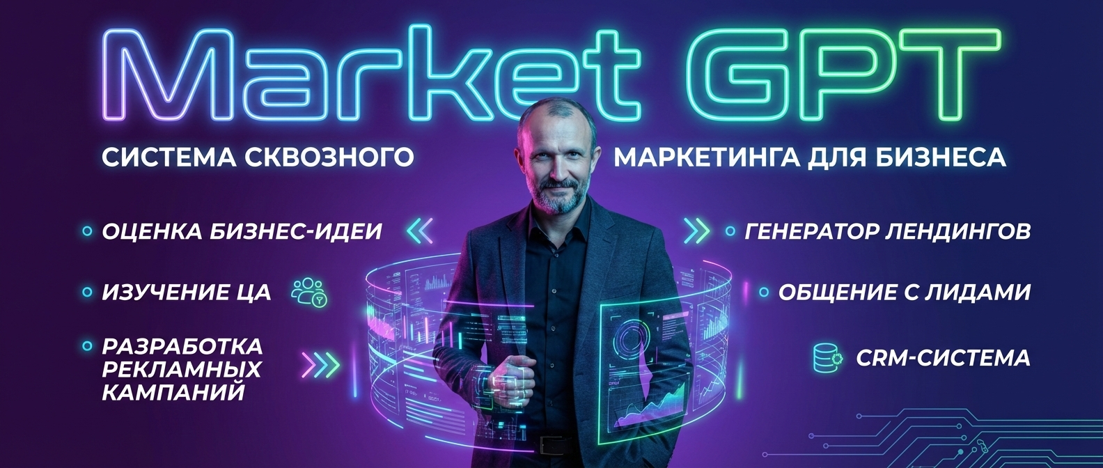 Сквозной умный маркетинг с Market GPT