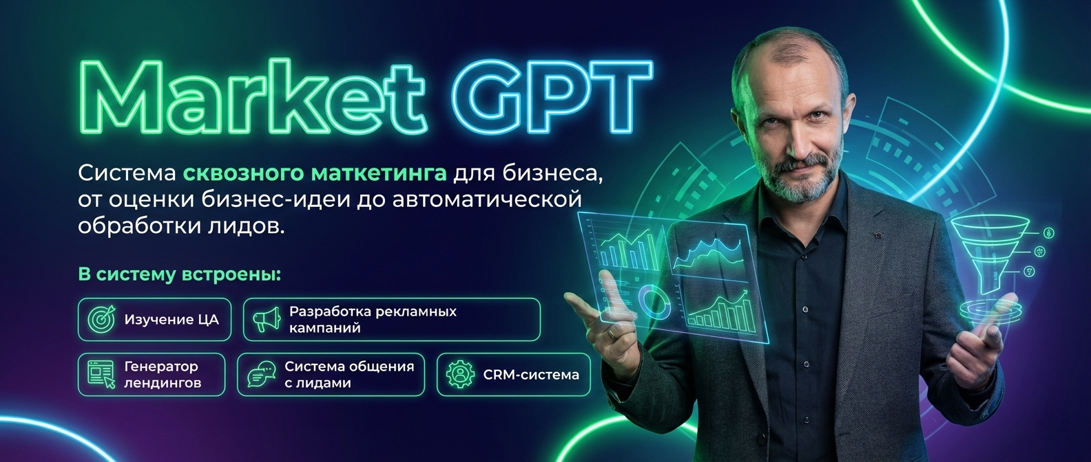 Сквозной умный маркетинг с Market GPT