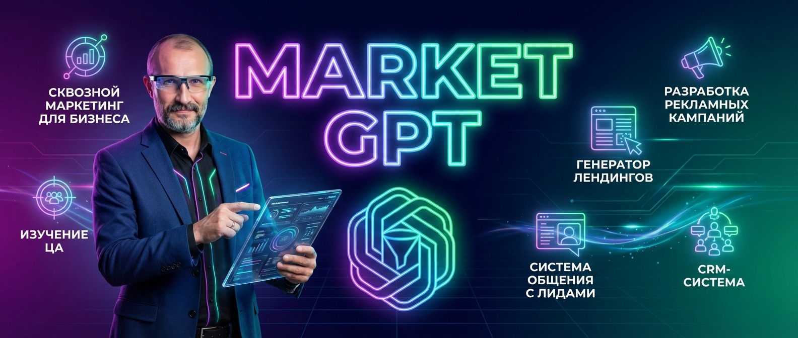 Сквозной умный маркетинг с Market GPT