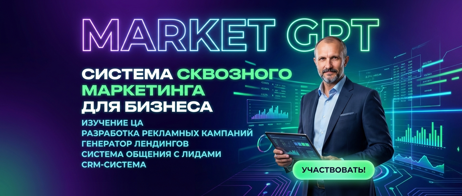 Сквозной умный маркетинг с Market GPT