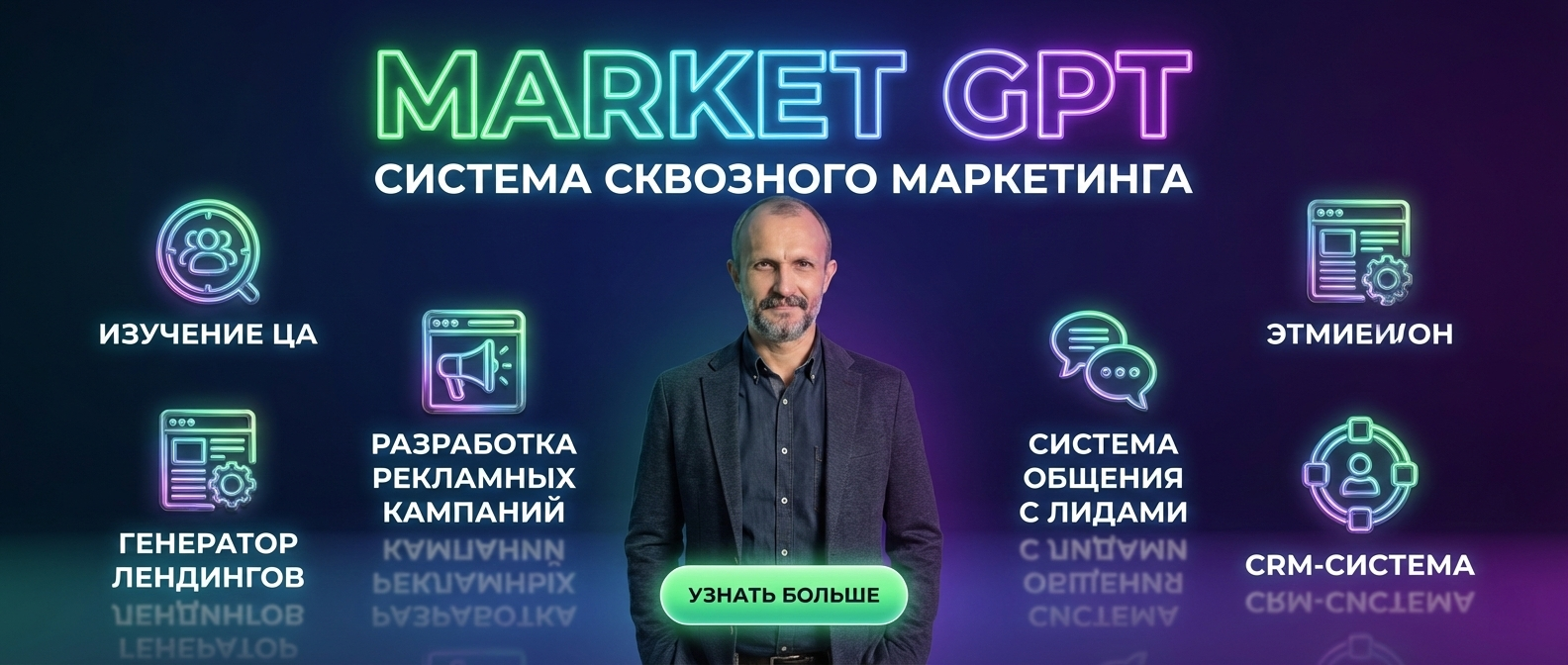 Сквозной умный маркетинг с Market GPT