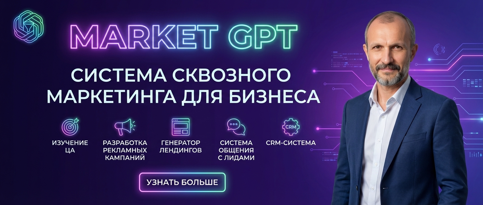 Сквозной умный маркетинг с Market GPT
