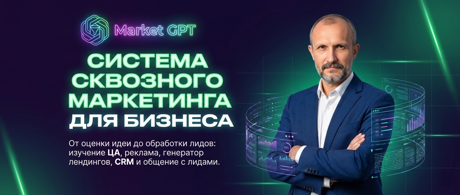 Сквозной умный маркетинг с Market GPT