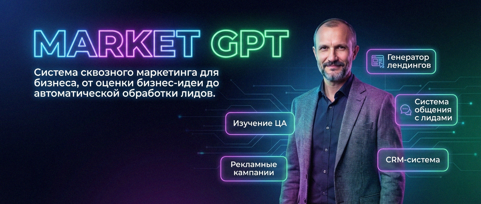 Сквозной умный маркетинг с Market GPT