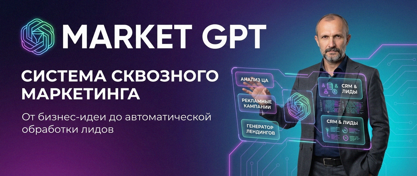 Сквозной умный маркетинг с Market GPT