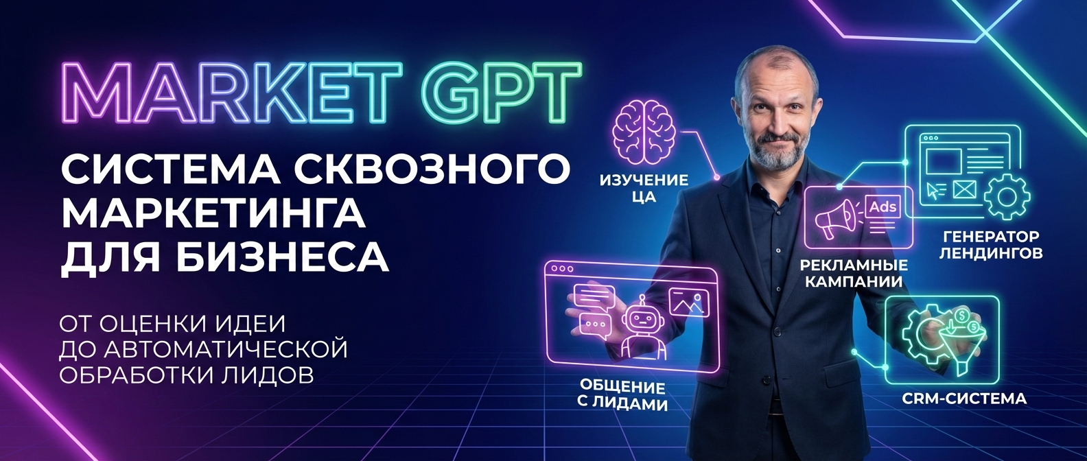 Сквозной умный маркетинг с Market GPT