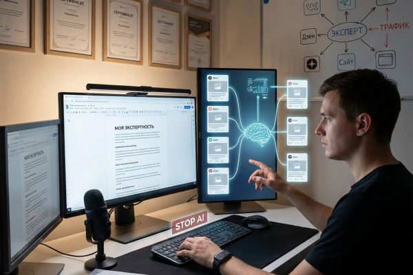 Как автоматизировать второстепенные каналы для сбора трафика без потери экспертного ядра