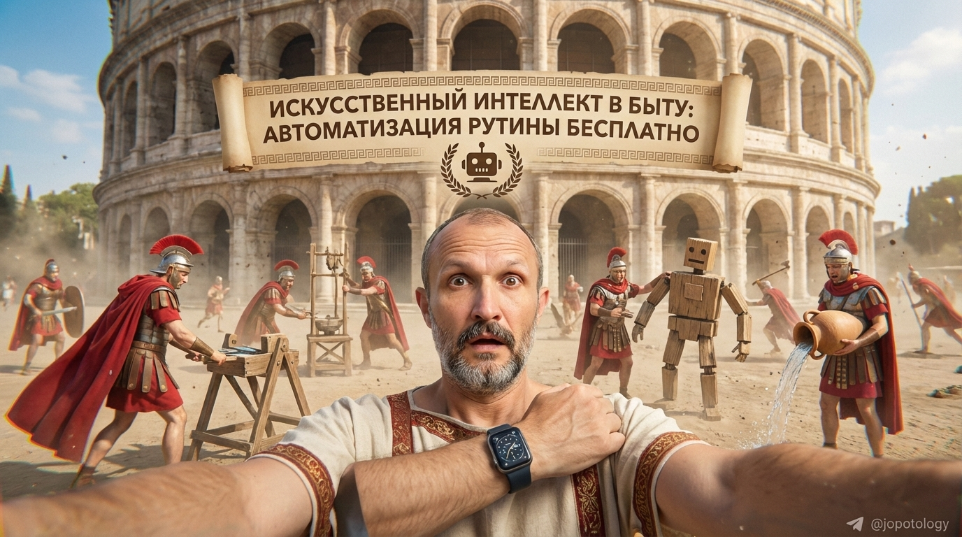 Искусственный интеллект помогает автоматизировать бытовую рутину бесплатно