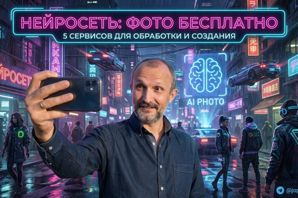 Топ-5 бесплатных нейросетей для создания и обработки фотографий