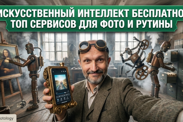 Подборка популярных бесплатных сервисов на базе искусственного интеллекта для обработки изображений и автоматизации рутины