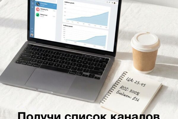 Получите готовый список из 10-15 релевантных каналов в Telegram с ценами и статистикой бесплатно