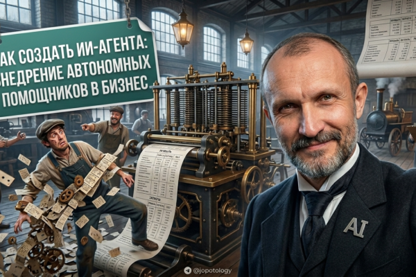 Схема создания и внедрения автономных ИИ-агентов для автоматизации бизнеса