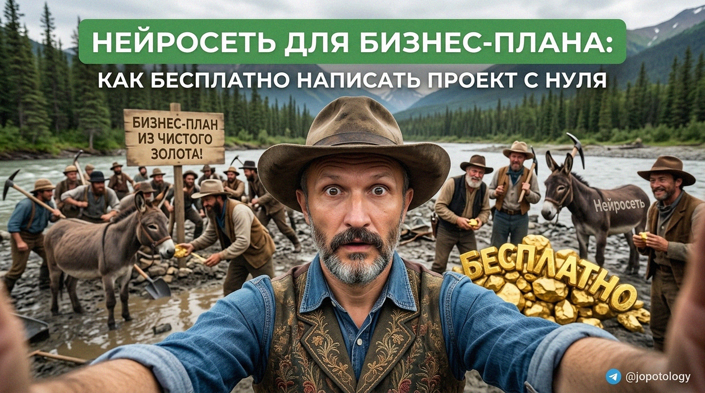 Бесплатное создание бизнес-плана с нуля с помощью нейросети