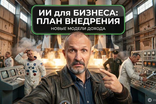 Схема внедрения искусственного интеллекта для роста прибыли компании и создания новых моделей дохода