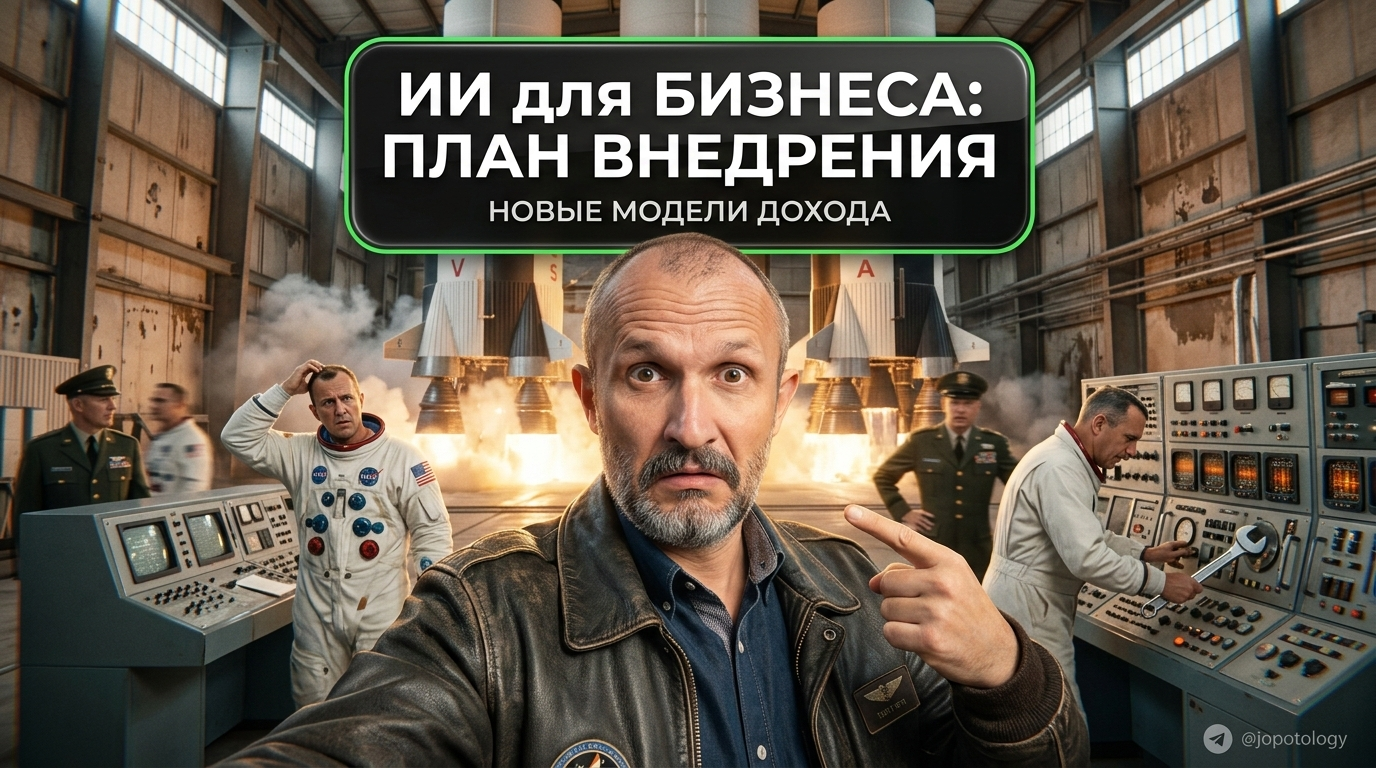 Схема внедрения искусственного интеллекта для роста прибыли компании и создания новых моделей дохода