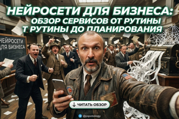 Обзор полезных нейросетей и ИИ-сервисов для автоматизации бизнес-процессов и планирования