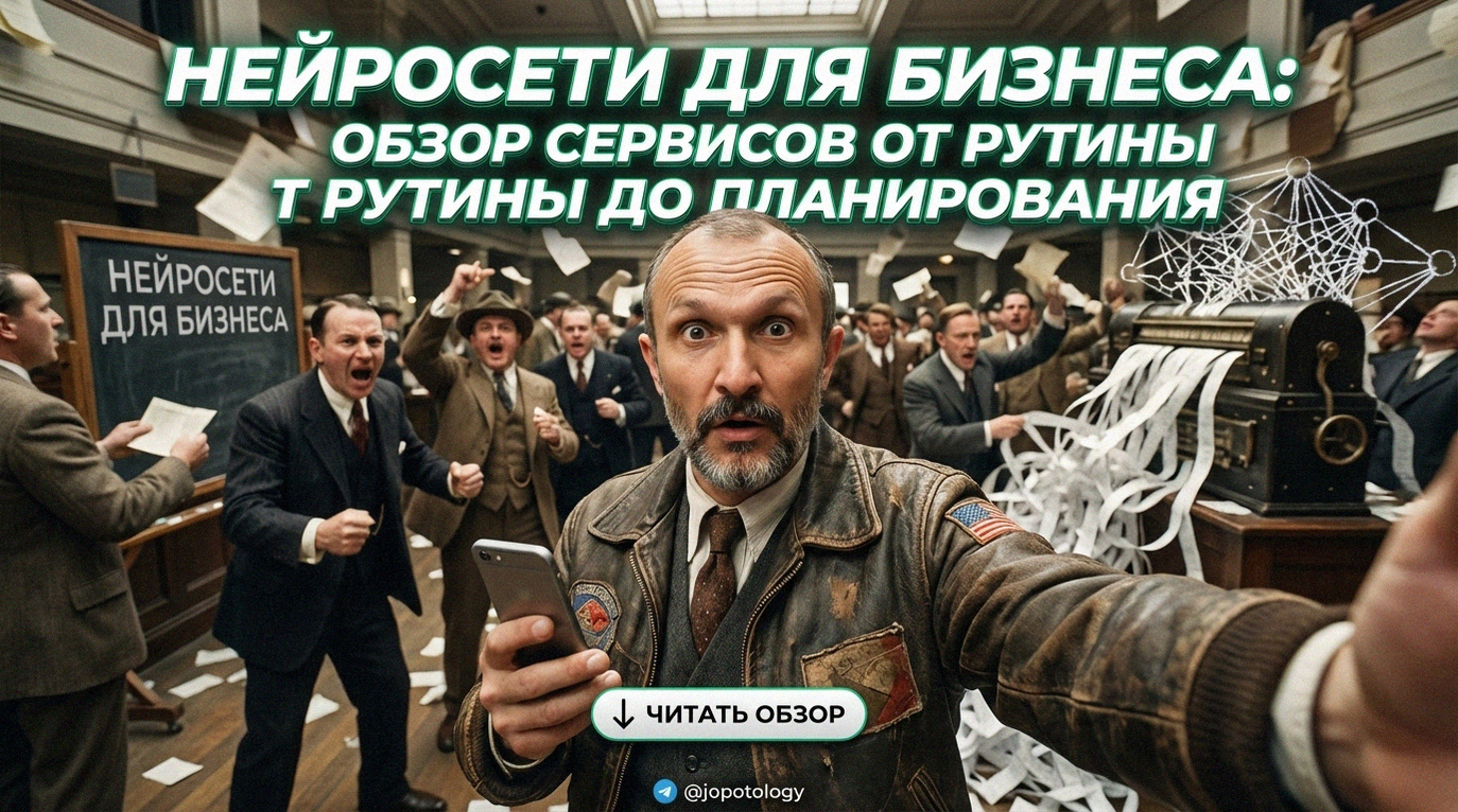 Обзор полезных нейросетей и ИИ-сервисов для автоматизации бизнес-процессов и планирования