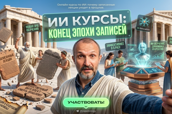 Почему записанные видеолекции на курсах по искусственному интеллекту уходят в прошлое