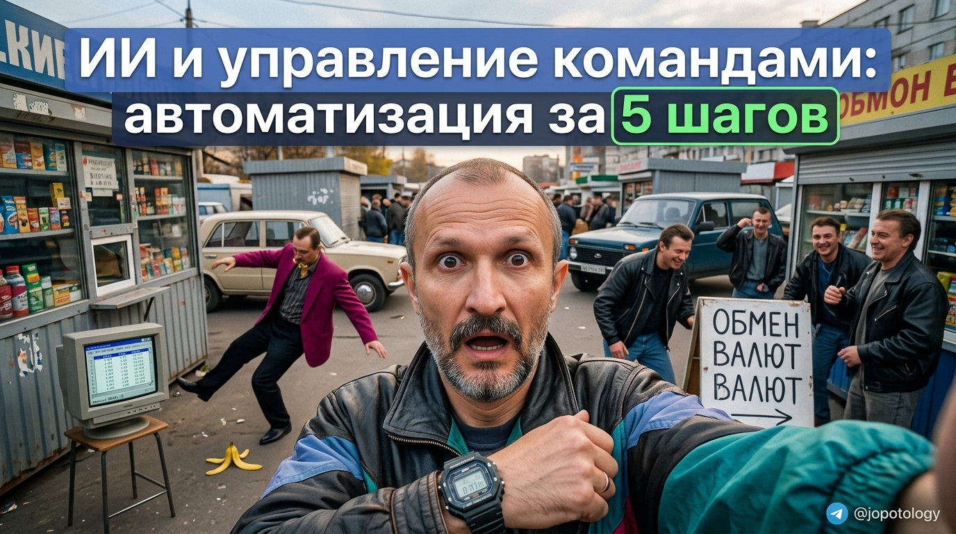 Как использовать искусственный интеллект для управления командой и автоматизации рутины за 5 шагов