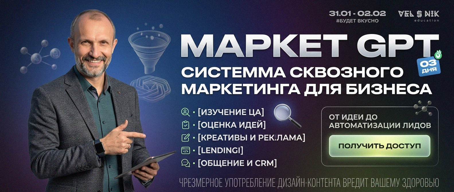 Сквозной умный маркетинг с Market GPT