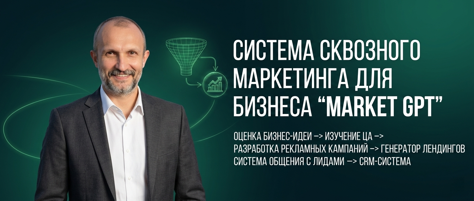 Сквозной умный маркетинг с Market GPT