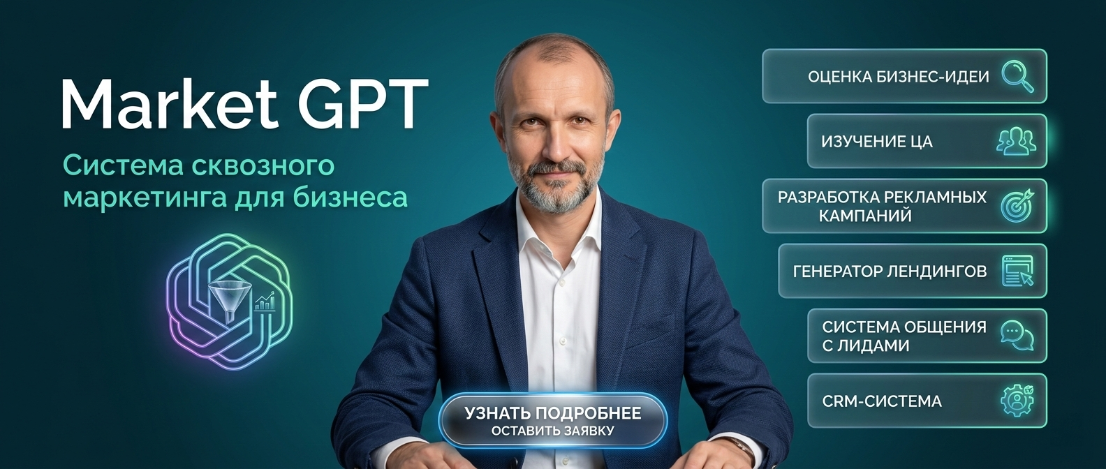Сквозной умный маркетинг с Market GPT