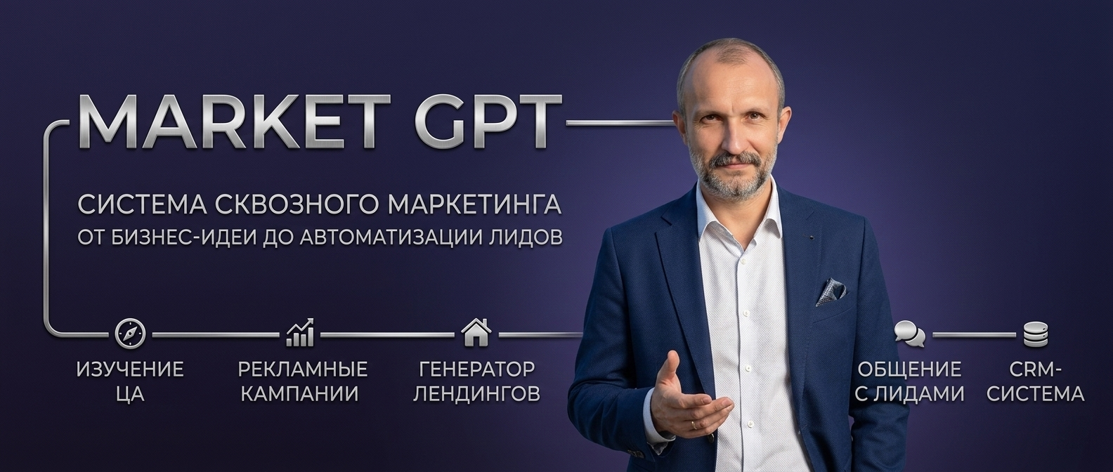 Сквозной умный маркетинг с Market GPT