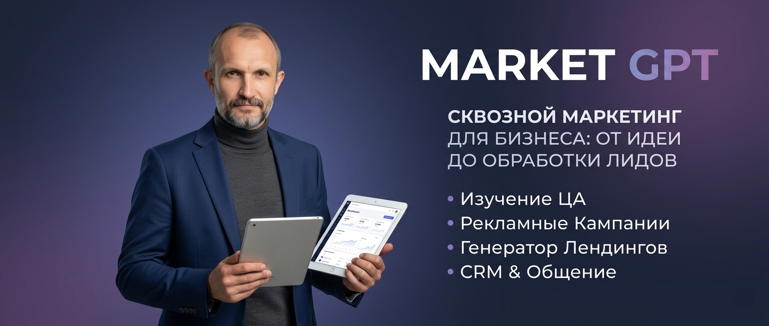 Сквозной умный маркетинг с Market GPT