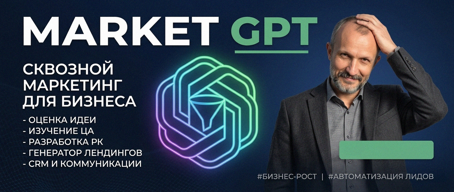 Сквозной умный маркетинг с Market GPT