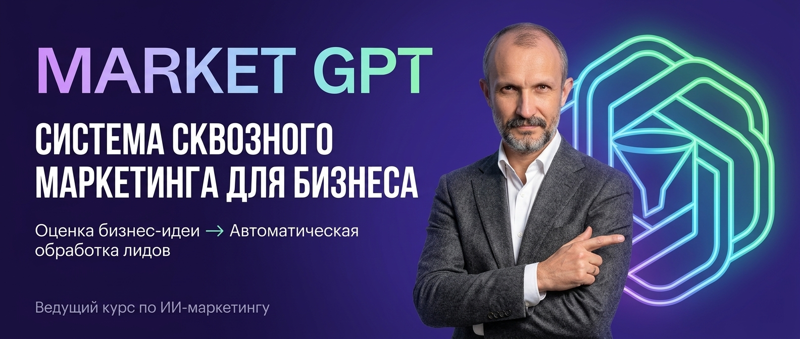 Сквозной умный маркетинг с Market GPT