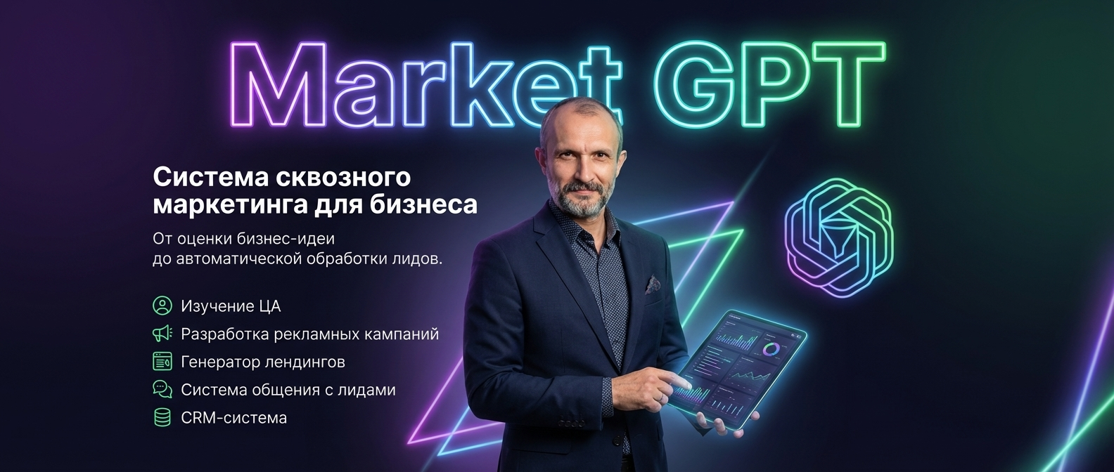 Сквозной умный маркетинг с Market GPT
