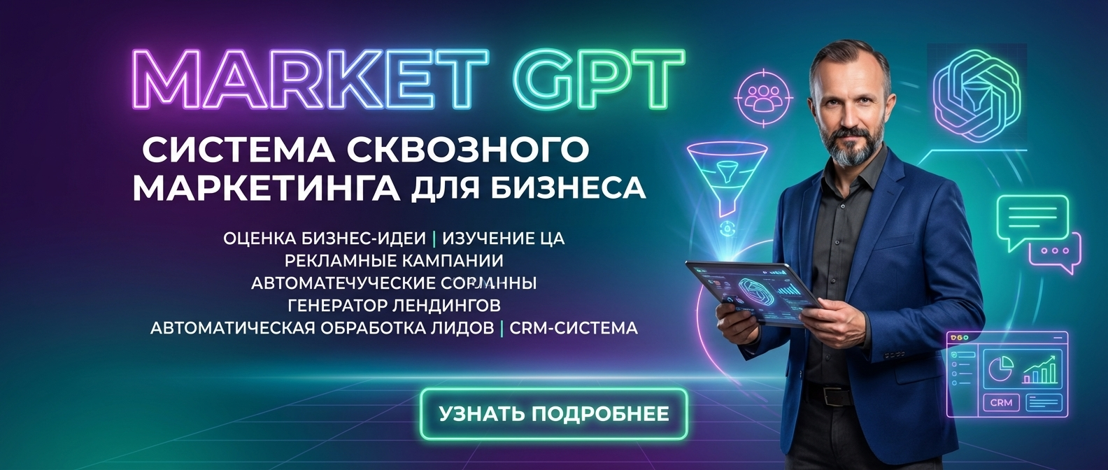 Сквозной умный маркетинг с Market GPT