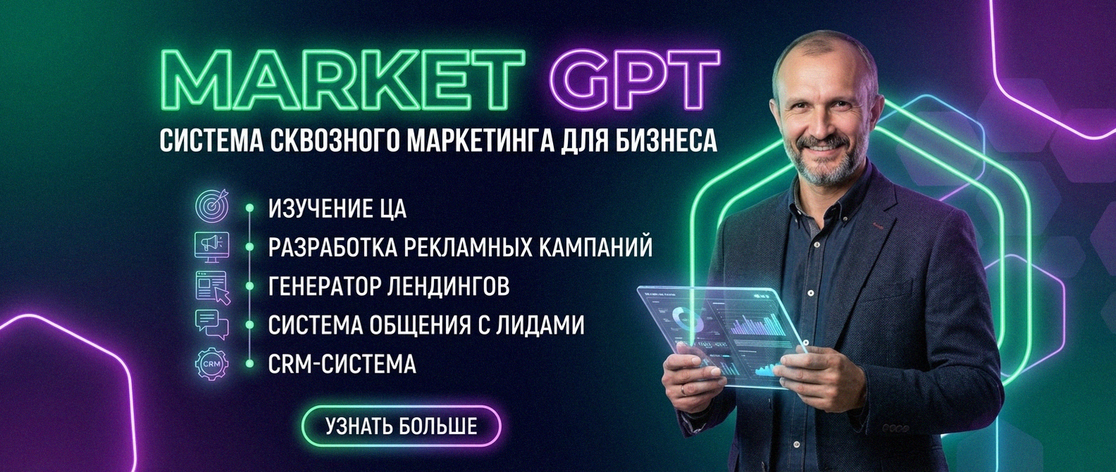 Сквозной умный маркетинг с Market GPT