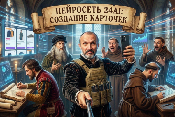 Нейросеть 24ai для генерации товарных карточек на маркетплейсах для бизнеса